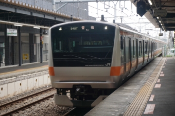 東中神駅から青梅駅の乗車記録(乗りつぶし)写真