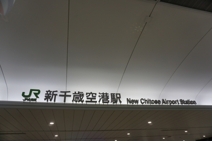 鉄道乗車記録の写真:駅舎・駅施設、様子(1)        「新千歳空港駅」