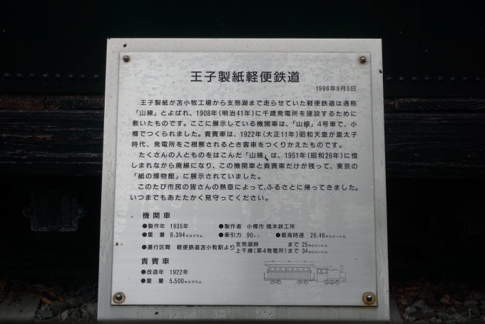 鉄道乗車記録の写真:旅の思い出(13)        「王子製紙軽便鉄道詳細」