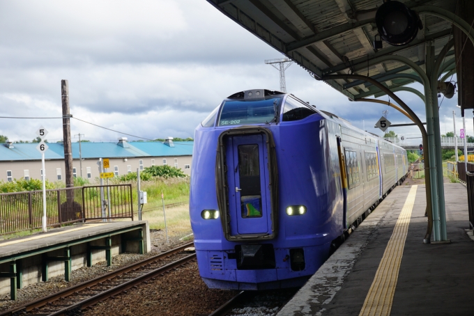 鉄道乗車記録の写真:乗車した列車(外観)(3)        「JR北海道 キロハ261-202」
