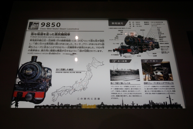 鉄道乗車記録の写真:旅の思い出(13)        「国鉄9750形蒸気機関車9856」
