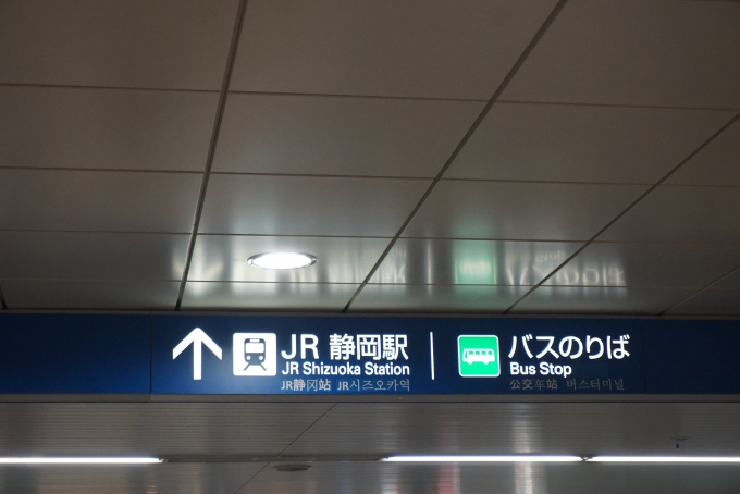 鉄道乗車記録の写真:駅舎・駅施設、様子(1)        「JR静岡駅」