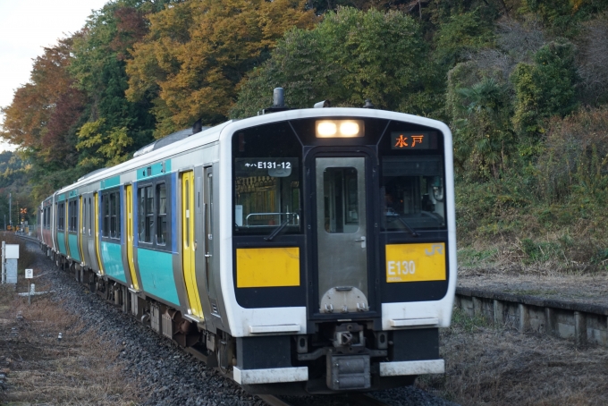 鉄道乗車記録の写真:乗車した列車(外観)(3)        「JR東日本 キハE131-12」