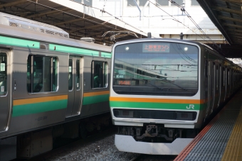 大船駅から茅ケ崎駅:鉄道乗車記録の写真