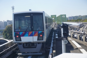 新杉田駅から並木中央駅の乗車記録(乗りつぶし)写真