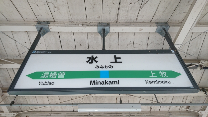 鉄道乗車記録の写真:駅名看板(2)        「駅名標」