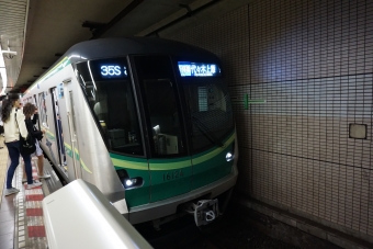 乃木坂駅から明治神宮前駅の乗車記録(乗りつぶし)写真