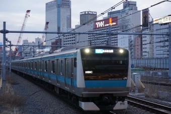 高輪ゲートウェイ駅から上野駅の乗車記録(乗りつぶし)写真