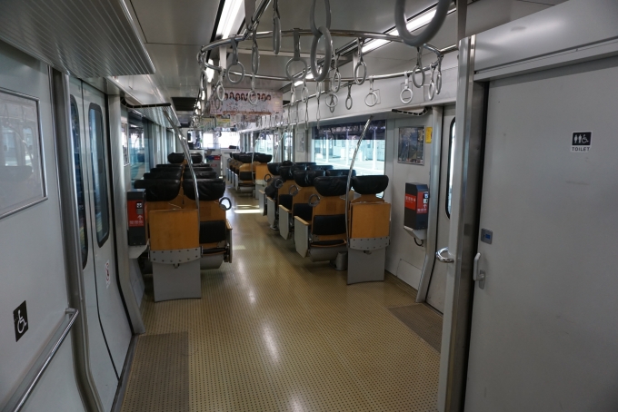 鉄道乗車記録の写真:車内設備、様子(6)        「JR九州 クハ816-29車内」