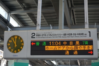 北越谷駅から越谷駅の乗車記録(乗りつぶし)写真
