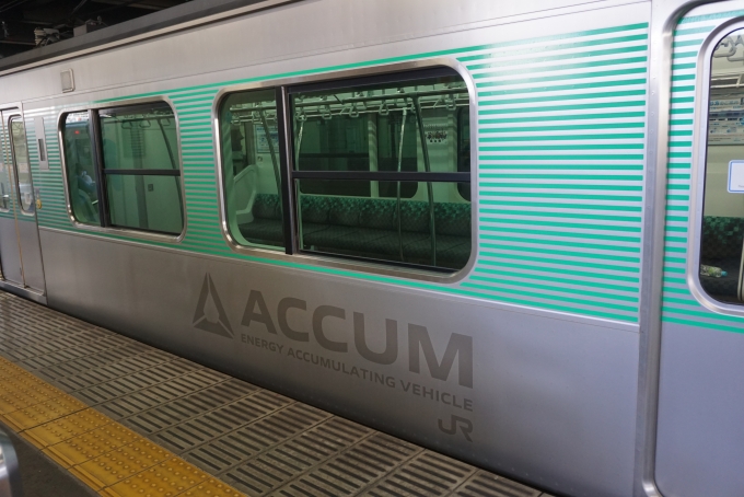 鉄道乗車記録の写真:乗車した列車(外観)(13)        「ACCUM」