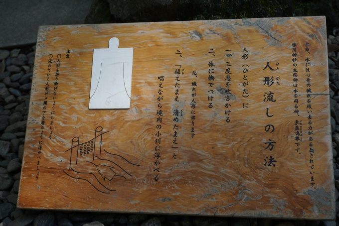 鉄道乗車記録の写真:旅の思い出(14)        「川越氷川神社で人形流し」