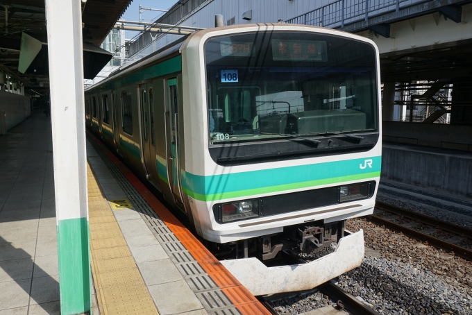 鉄道乗車記録の写真:乗車した列車(外観)(17)        「JR東日本 クハE230-58」