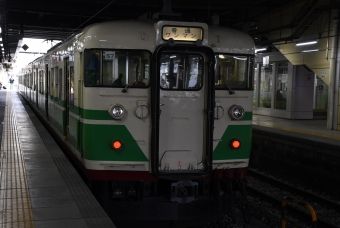 篠ノ井駅から長野駅:鉄道乗車記録の写真