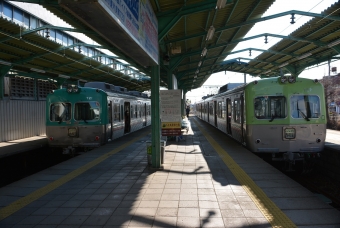 大胡駅から中央前橋駅の乗車記録(乗りつぶし)写真