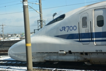 名古屋駅から新大阪駅の乗車記録(乗りつぶし)写真