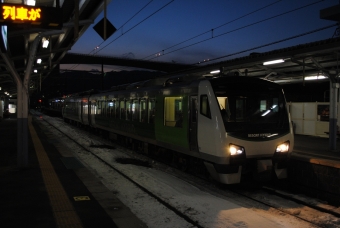 長野駅から辰野駅の乗車記録(乗りつぶし)写真