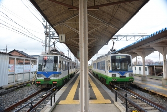 越前武生駅から福井駅停留場の乗車記録(乗りつぶし)写真