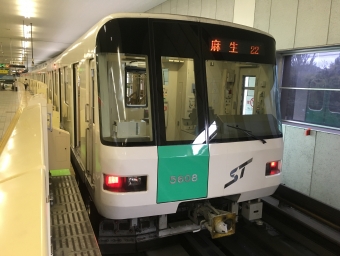 真駒内駅からさっぽろ駅の乗車記録(乗りつぶし)写真