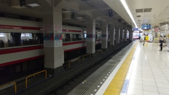 浅草駅から牛田駅の乗車記録(乗りつぶし)写真