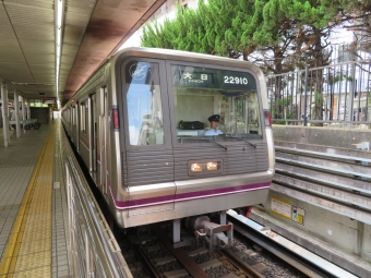 八尾南駅から大日駅:鉄道乗車記録の写真