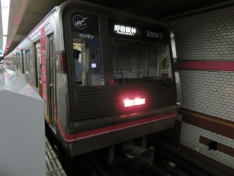 南巽駅から野田阪神駅:鉄道乗車記録の写真