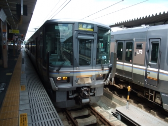 福知山駅から谷川駅の乗車記録(乗りつぶし)写真