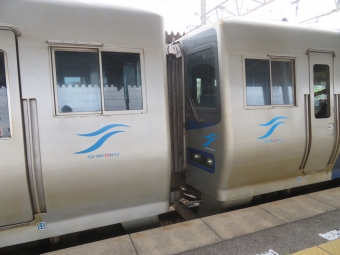 多度津駅から松山駅:鉄道乗車記録の写真