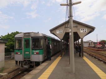 徳島駅から阿南駅の乗車記録(乗りつぶし)写真