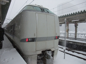 新大阪駅から富山駅の乗車記録(乗りつぶし)写真