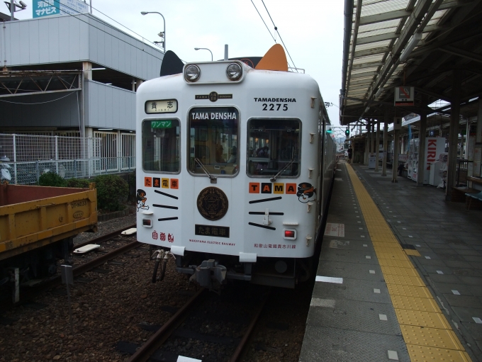鉄道乗車記録の写真:乗車した列車(外観)(1)          「「たま電車」に乗車しました」