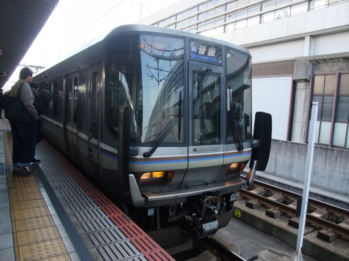 鉄道乗車記録の写真:乗車した列車(外観)(1)        「播州赤穂行きに乗車しました」