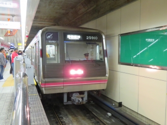 今里駅から難波駅の乗車記録(乗りつぶし)写真