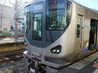 和歌山駅から大阪駅の乗車記録(乗りつぶし)写真