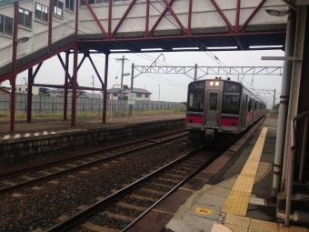 秋田駅から大久保駅の乗車記録(乗りつぶし)写真