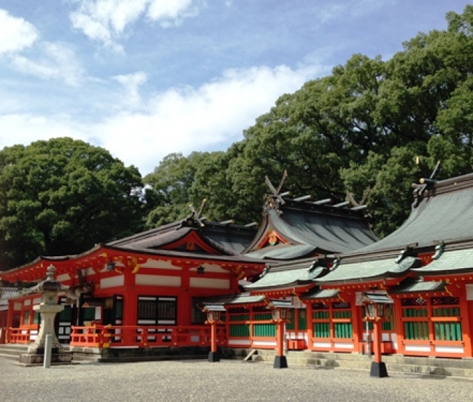 鉄道乗車記録の写真:旅の思い出(1)        「熊野速玉神社」