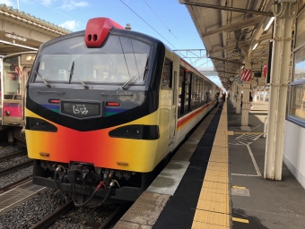 青森駅から秋田駅の乗車記録(乗りつぶし)写真