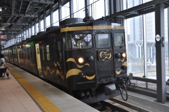 富山駅から新富山口駅の乗車記録(乗りつぶし)写真