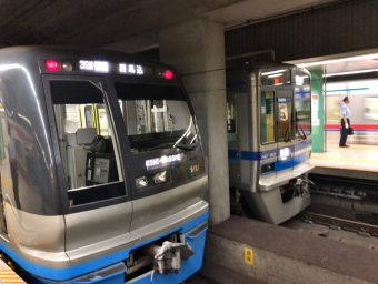 泉岳寺駅から西馬込駅の乗車記録(乗りつぶし)写真