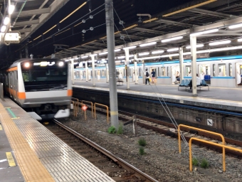 中野駅から新宿駅:鉄道乗車記録の写真