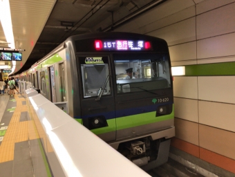 新宿駅から本八幡駅:鉄道乗車記録の写真