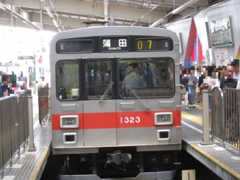 五反田駅から蒲田駅:鉄道乗車記録の写真