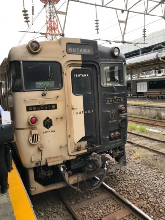指宿駅から鹿児島中央駅の乗車記録(乗りつぶし)写真