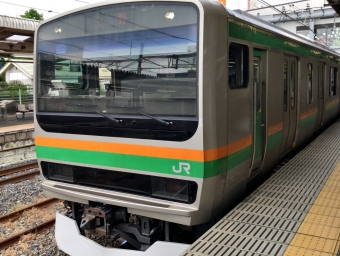 久喜駅から上野駅の乗車記録(乗りつぶし)写真