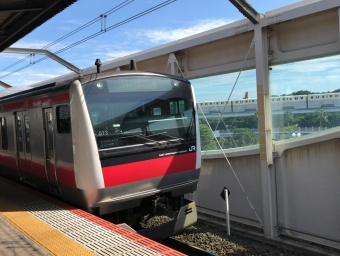 舞浜駅から新木場駅の乗車記録(乗りつぶし)写真