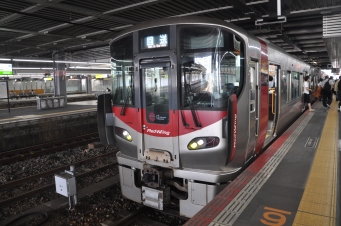 阿品駅から広島駅の乗車記録(乗りつぶし)写真