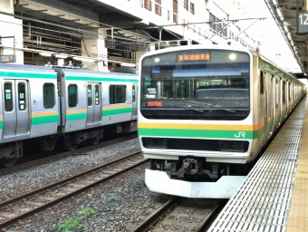 小山駅から新橋駅の乗車記録(乗りつぶし)写真