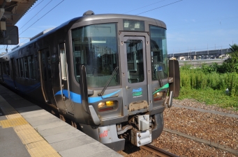 呉羽駅から富山駅の乗車記録(乗りつぶし)写真