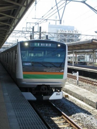 茅ケ崎駅から川崎駅の乗車記録(乗りつぶし)写真