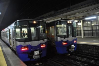 直江津駅から泊駅:鉄道乗車記録の写真